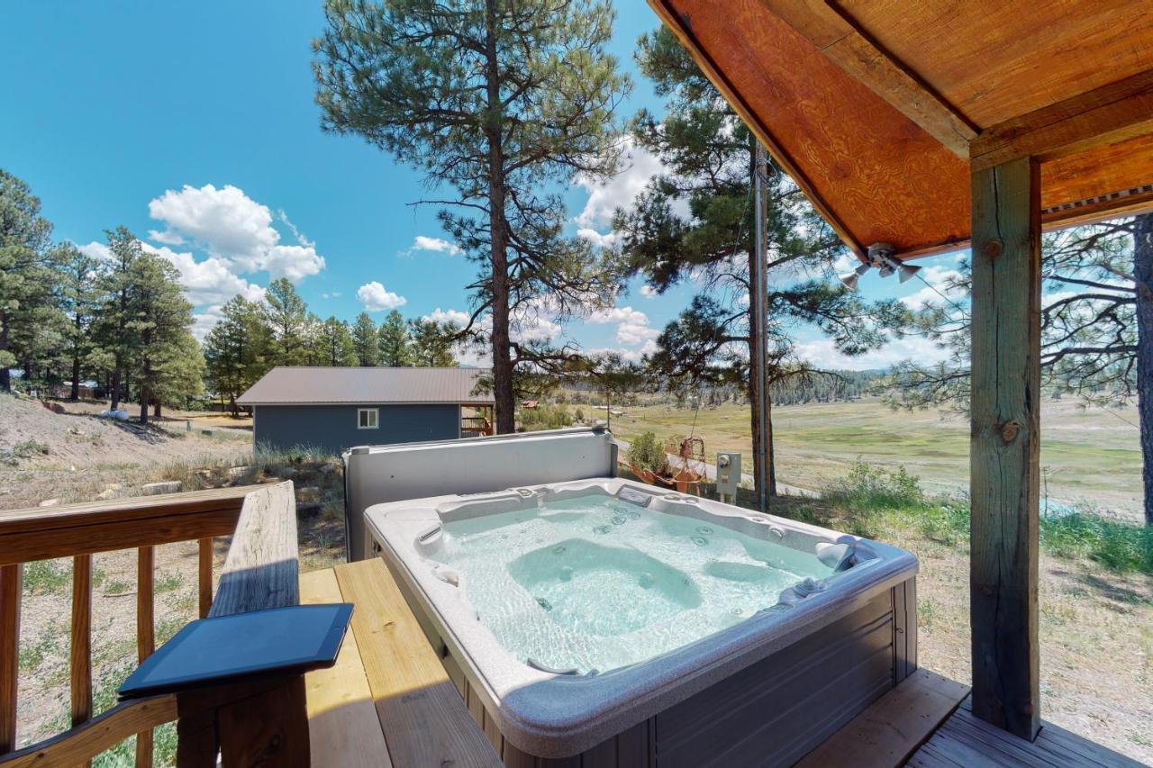 Split Pine Cabin Pagosa Springs Bagian luar foto